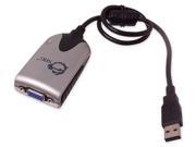 SIIG Accessory JU 000071 S2 USB2.0 to VGA M F 1680x1050 32 bit color Brown box