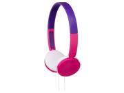 JVC HAKD3 Child Safe Volume Limited Headphones Violet Pink