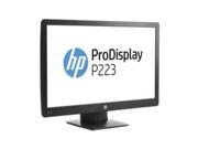 HP ProDisplay P223 21.5 LED Monitor 1920 x 1080 16 9 3000 1 250 cd m2 5ms VGA DisplayPort Tilt Adjustable 178 178 Viewing Angle