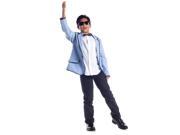 Boys Korean Pop Star Costume Theme: Halloween Classics Gender: Male Size: Small Age: Kids Occasion: Halloween Color: Black Culture: Asian