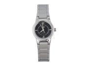 Casio Ladies LTP-1230D-1C Stainless Steel Round Casual Dress Black Dial Watch