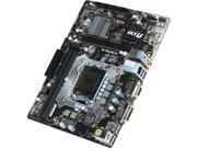 MSI H110M Pro-D mATX Motherboard Intel LGA 1151 Socket w/DVI Video, SATA III MSI H110M Pro-D mATX Motherboard Intel LGA 1151 Socket w/DVI Video, SATA III