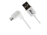 RND Apple Certified 30 Pin RIGHT ANGLE Cable for iPad iPhone 4 iPod classic 6 feet white