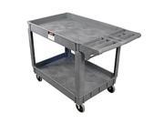 140019 37 3 8 in. x 25 5 8 in. PUC Series Heavy Duty Resin Service Cart