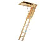 WH3010 10 ft. Heavy Duty Wood Attic Ladder 54 in. x 30.5 in. Opening