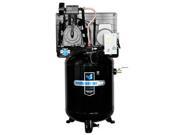 IV5016055 5 HP 230V 60 Gallon Baldor Industrial Vertical Stationary Air Compressor