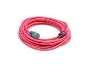 D16825025 Sub Zero 15 Amp 12 3 AWG SJEOW Cold Weather Extension Cord 25 ft. Pink
