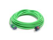 D17444025 Pro Glo 15 Amp 12 3 AWG CGM SJTW Extension Cord 25 ft. Green