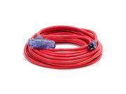 D17227025 Pro Glo 15 Amp 12 3 AWG Triple Tap CGM Extension Cord 25 ft. Red