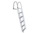 Dock Edge STAND OFF Aluminum 5 Step Ladder w Quick Release