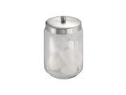 InterDesign Forma Apothecary Jar 2 - Brushed Stainless Steel