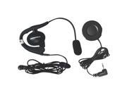 MOTOROLA 1884 Wired Headset with Boom Microphone PTT Button Bundle
