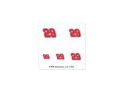 Kevin Harvick Official Nascar 1" Fingernail Tattoo Set By Wincraft