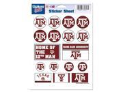 Texas A&M Aggies Official NCAA 5"x7" Sticker Sheet by Wincra