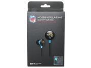 iHip NFF10200JAJ NFL Jacksonville Jaguars Mini Ear Buds, Gold/Turquoise