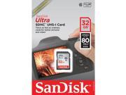 SanDisk Ultra SDHC Memory Card 32GB SDSDUNC 032G AN6IN Class 10 UHS I