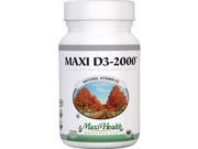 Maxi Health Kosher Vitamins Maxi D3 2000 2000 IU 90 Tablets