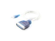 Premium 36 pin USB to Parallel IEEE 1284 Printer Adapter Cable