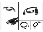 USB A Male to Micro USB B Male Data Sync Charger Cable for Samsung Galaxy S4 / S3 /S2 , Kindle Fire HD 7 , Galaxy Nexus (Black)