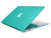 Matte Rubberized Hard Case Cover for Macbook Air 13 A1369 A1466 Keyboard Cover Tifny Blue