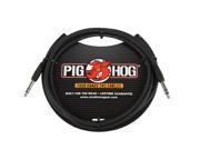 Pig Hog 6 foot 1 4 in TRS 1 4 in TRS Cable