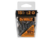 DeWalt 2 Phillips Head Bits Pack of 15 12 lot only