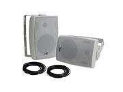 Audiopipe Bluetooth 6.5 Pair indoor outdoor weatherproof loud speaker