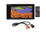 Boss 6.2 D.Din DVD BT With License Plate Backup Camera
