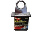 Keeper 05604 Stake Pocket Anchor Chrome Space Saver
