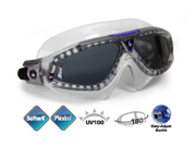 Aqua 169920 Seal XP Swim Mask Smoke Lens Transparent Frame