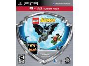 Lego Batman With Batman Blu Ray Movie Combo Pack PlayStation 3