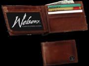 Weber Camo Wildlife Series Leather Billfold