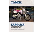 CLYMER REPAIR SERVICE MANUAL YAMAHA YZ125 250 88 93 AND WR250Z 91 93