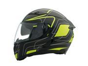 Z1R Strike Ops SV Full Face Helmet Black/Hi-Viz Yellow MD