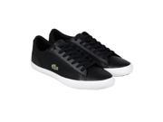 UPC 755722070595 product image for Lacoste Lerond Black Mens Lace Up Sneakers | upcitemdb.com