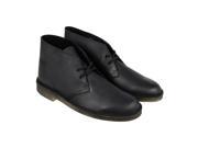Clarks Desert Boot Black Beeswax Leather Mens Casual Dress 