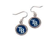 Tampa Bay Rays Round Earrings