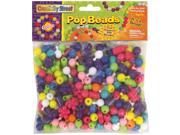 Pop Beads 300 Pkg Assorted Shapes