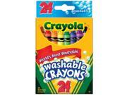 Crayola Washable Crayons 24 Pkg