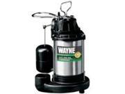 Wayne Pumps CDU980E 3/4 HP Cast Iron and Stainless Steel Sump Pump with Float Sw