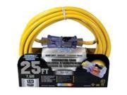Cord Ext 12Awg 3C 25Ft 15A Yel Power Zone Extension Cords ORP511825 054732808755