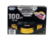 Cord Ext 12Awg 3C 100Ft 15A Power Zone Extension Cords ORP511835 054732808779