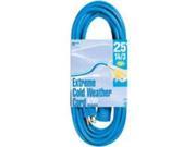 SJTW Cold Flex Extension Cord 14 3 25 15A C Cable Extension Cords 2627 Blue