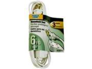 Cord Ext 16Awg 2C 6Ft 13A 125V Power Zone Extension Cords OR660606 054732808380