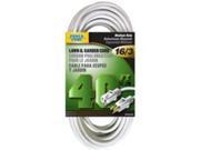 SJTW Extension Cord 16 3 40 13A POWER ZONE Extension Cords OR883628 White