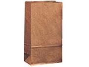 1 6 BBL Paper Grocery Bag 57lb Kraft Standard 12 x 7 x 17 500 bags