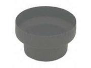 Inc Pp Stv 6X7In L End Crimped Imperial Stove Pipe Fittings Black Black