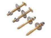 Toilet Bolts and Screws Cp Set WORLDWIDE SOURCING Toilet 