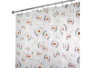 Interdesign Eva Shower Curtain - Bubble Fish