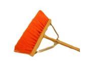 Street Broom w Brce 16In Stiff MINTCRAFT PRO Push Brooms 454AOR 718928711914